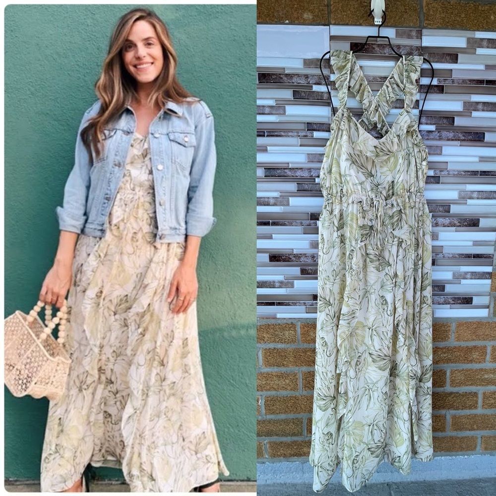 Gal Meets Glam Cheryl Ruffled Maxi Dress 12
